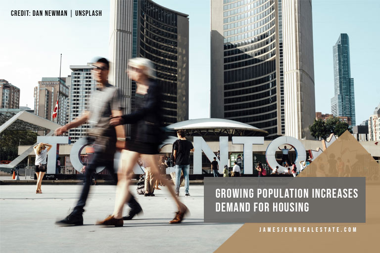 Growing population increases demand for housing
