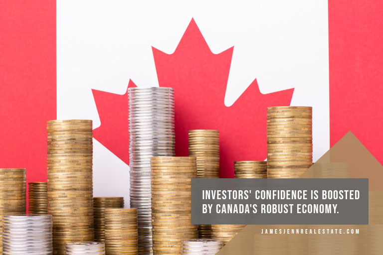  Investors' confidence is boosted by Canada's robust economy